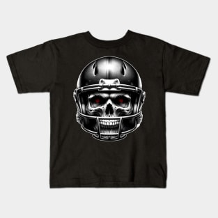 Endzone Phantom: Eerie Sportsmanship Kids T-Shirt